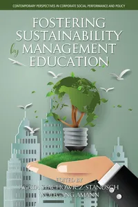 Fostering Sustainability by Management Education_cover