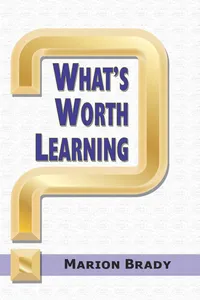What's Worth Learning?_cover