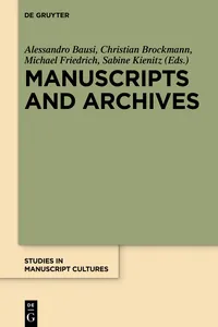 Manuscripts and Archives_cover