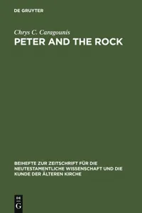 Peter and the Rock_cover