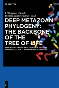 Deep Metazoan Phylogeny: The Backbone of the Tree of Life_cover