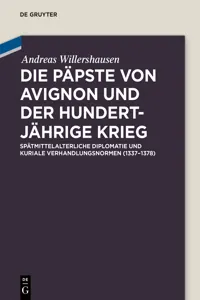 Die Päpste von Avignon und der Hundertjährige Krieg_cover