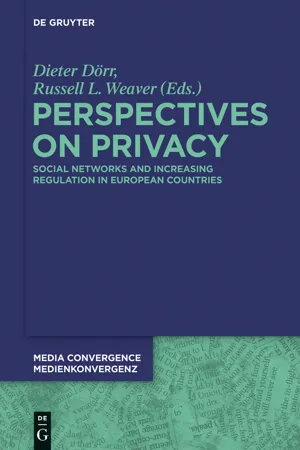 Perspectives on Privacy