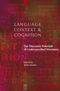 The Discourse Potential of Underspecified Structures_cover