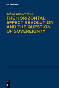 The Horizontal Effect Revolution and the Question of Sovereignty_cover