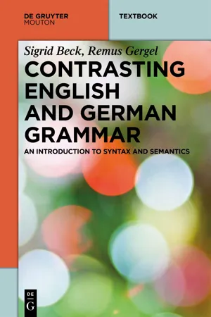 Contrasting English and German Grammar