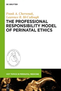 The Professional Responsibility Model of Perinatal Ethics_cover