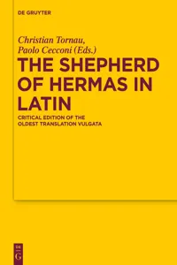 The Shepherd of Hermas in Latin_cover