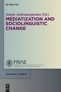 Mediatization and Sociolinguistic Change_cover