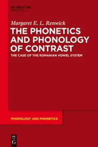 The Phonetics and Phonology of Contrast_cover