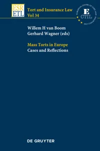 Mass Torts in Europe_cover