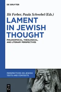 Lament in Jewish Thought_cover