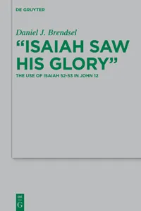 "Isaiah Saw His Glory"_cover