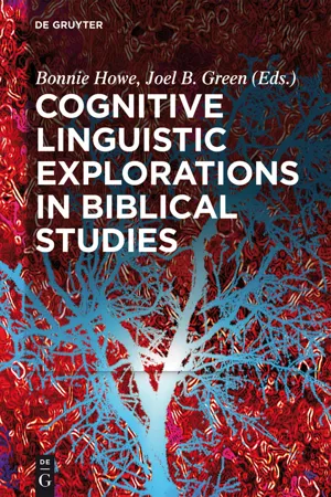 Cognitive Linguistic Explorations in Biblical Studies