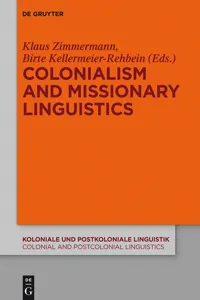 Colonialism and Missionary Linguistics_cover