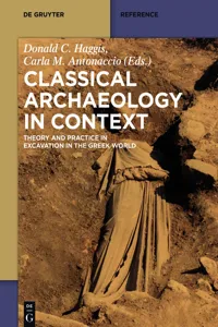 Classical Archaeology in Context_cover