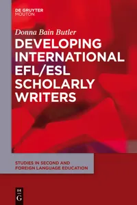 Developing International EFL/ESL Scholarly Writers_cover