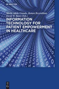 Information Technology for Patient Empowerment in Healthcare_cover