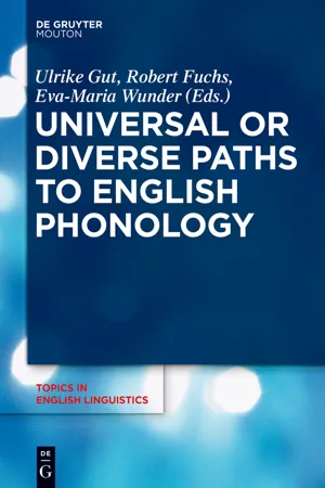 Universal or Diverse Paths to English Phonology