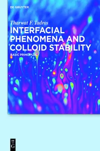 Interfacial Phenomena and Colloid Stability_cover