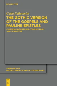 The Gothic Version of the Gospels and Pauline Epistles_cover