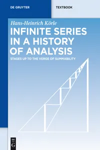 Infinite Series in a History of Analysis_cover