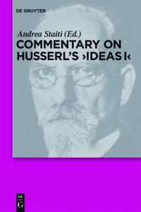 Commentary on Husserl's "Ideas I"_cover