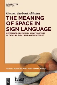 The Meaning of Space in Sign Language_cover