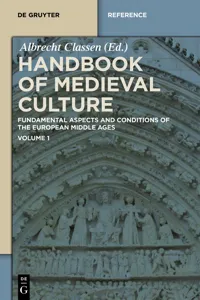 Handbook of Medieval Culture. Volume 1_cover