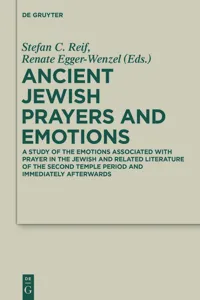 Ancient Jewish Prayers and Emotions_cover