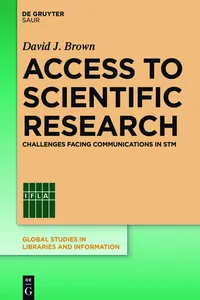 Access to Scientific Research_cover