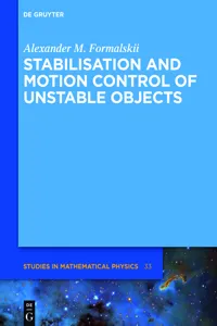 Stabilisation and Motion Control of Unstable Objects_cover