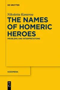 The Names of Homeric Heroes_cover
