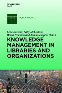 Knowledge Management in Libraries and Organizations_cover