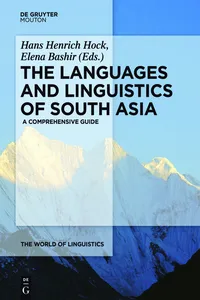 The Languages and Linguistics of South Asia_cover