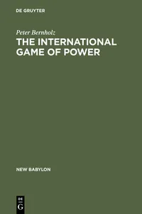 The International Game of Power_cover