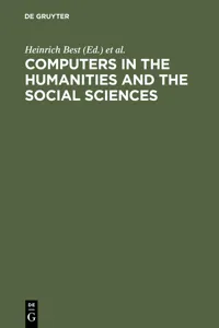 Computers in the humanities and the social sciences_cover