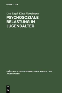 Psychosoziale Belastung im Jugendalter_cover