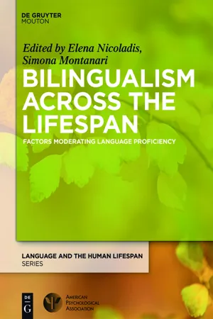 Bilingualism Across the Lifespan