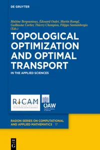 Topological Optimization and Optimal Transport_cover