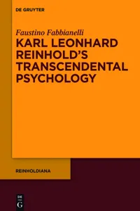 Karl Leonhard Reinhold's Transcendental Psychology_cover