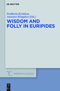 Wisdom and Folly in Euripides_cover