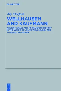 Wellhausen and Kaufmann_cover