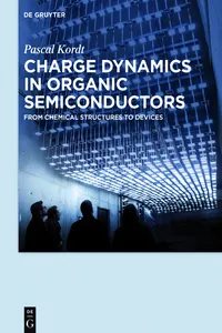 Charge Dynamics in Organic Semiconductors_cover