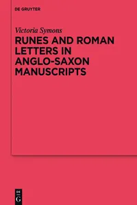 Runes and Roman Letters in Anglo-Saxon Manuscripts_cover