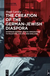 The Creation of the German-Jewish Diaspora_cover