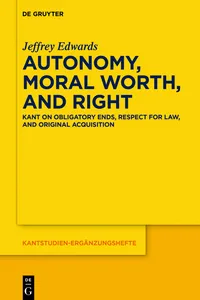 Autonomy, Moral Worth, and Right_cover