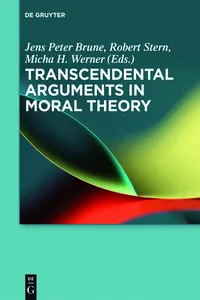 Transcendental Arguments in Moral Theory_cover