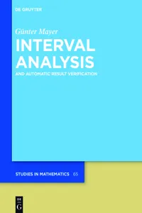 Interval Analysis_cover