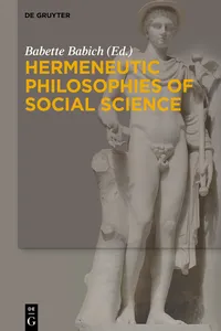 Hermeneutic Philosophies of Social Science_cover